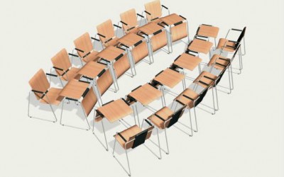 židle stoly pro učebny_seattable