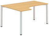 Kancelářský stůl Luk Professional 180 x 120 cm, levý