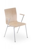 Konferenční židle Fen 4L Wood