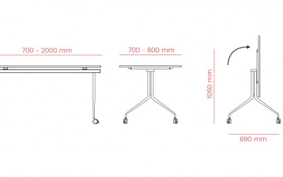 skládací stůl_rozměry