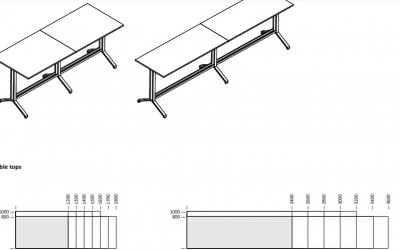 kancelářské vysoké stoly_rozměr