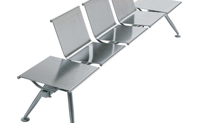 luxusní kovová lavice do čekárny_inox-1