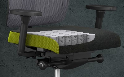 kancelářská židle X-Line_sedák detail