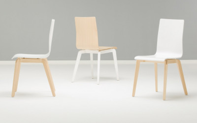 židle konferenční dřevěné