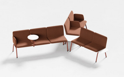 lavice modulární do čekáren