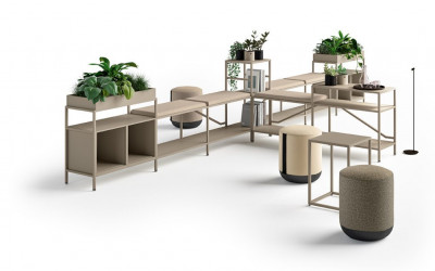 kancelářský modulární policový systém Concerto