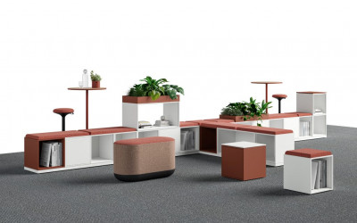 modulární kancelářské knihovny