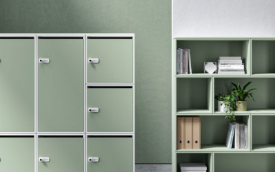 modulární kancelářské skříňky