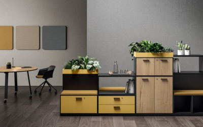 modulární úložné kancelářské systémy