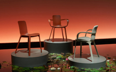 designová stohovatelná židle 
