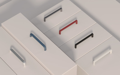 kancelářský nábytek úložný detail