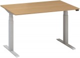 Výškově stavitelný stůl Alfa Up 01 - 120 x 80 cm