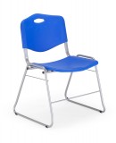 Konferenční židle ISO plastic cfs