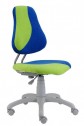 dětská rostoucí židle modro zelená Fuxo